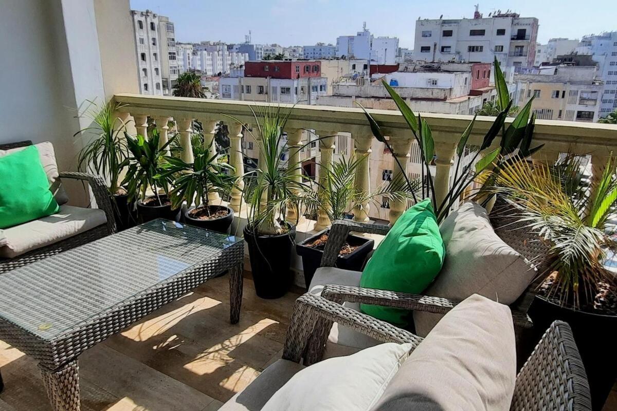 Grand Appartement De Luxe Vue Mer カサブランカ エクステリア 写真