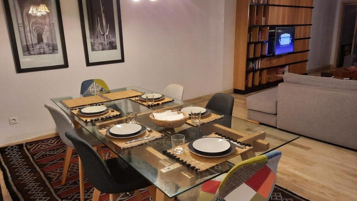 Grand Appartement De Luxe Vue Mer カサブランカ エクステリア 写真